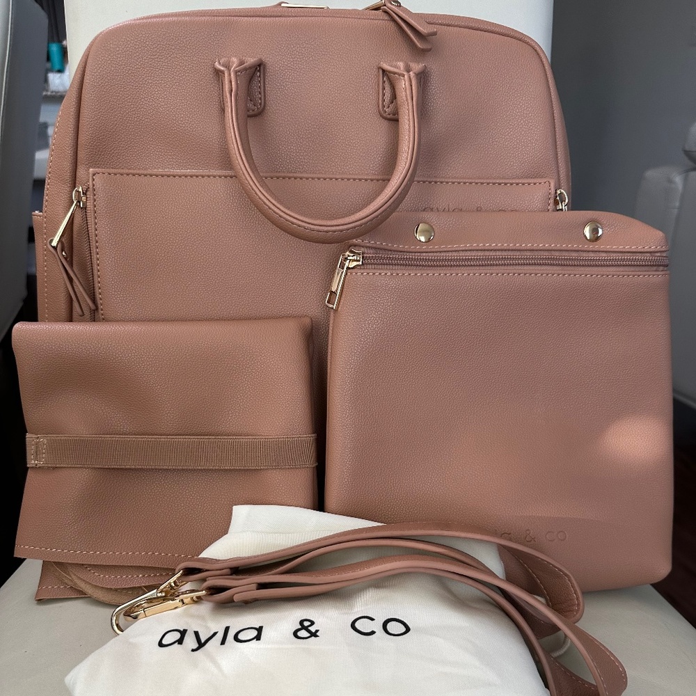ayla & co diaper backpack